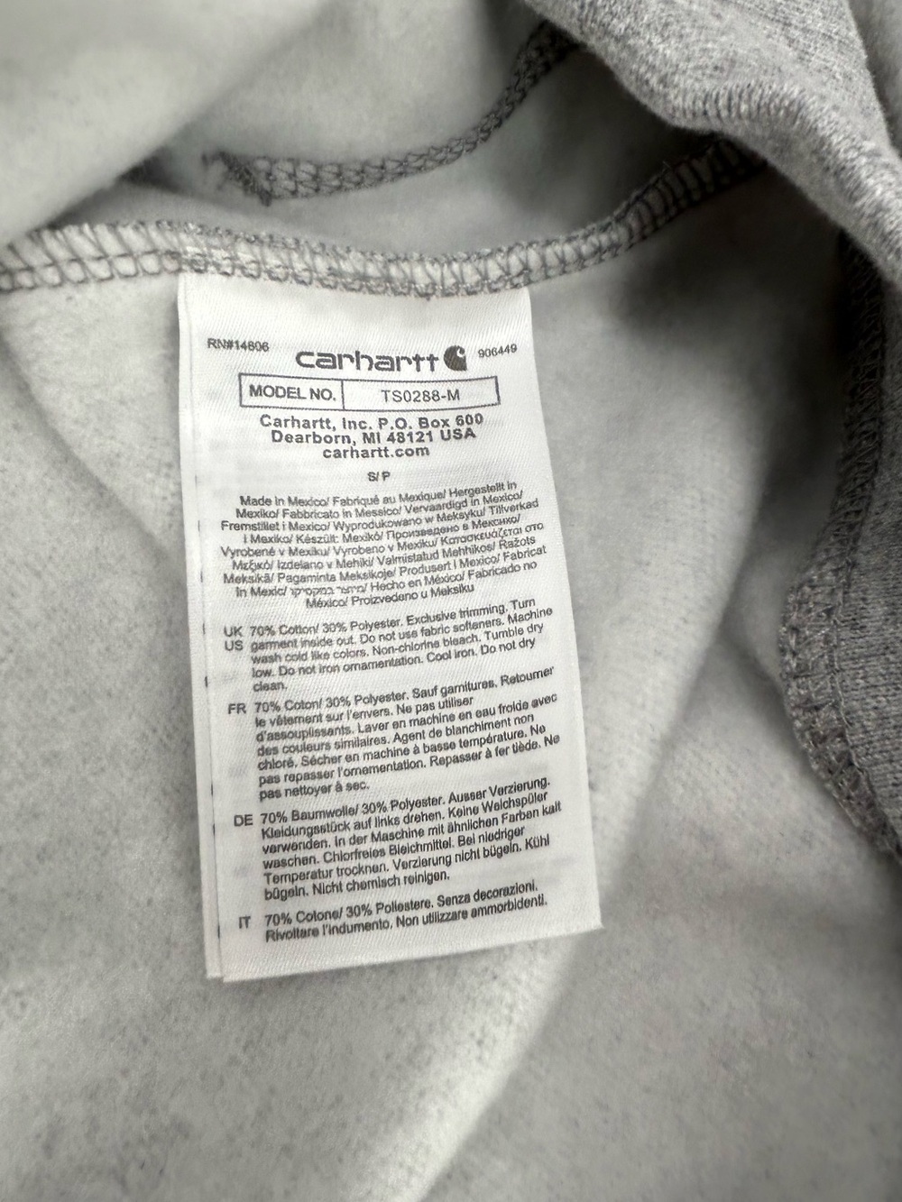 Carhartt Hoodie Pullover - Picture 8 of 9